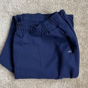 JAANUU Scrub bottoms in Navy size medium